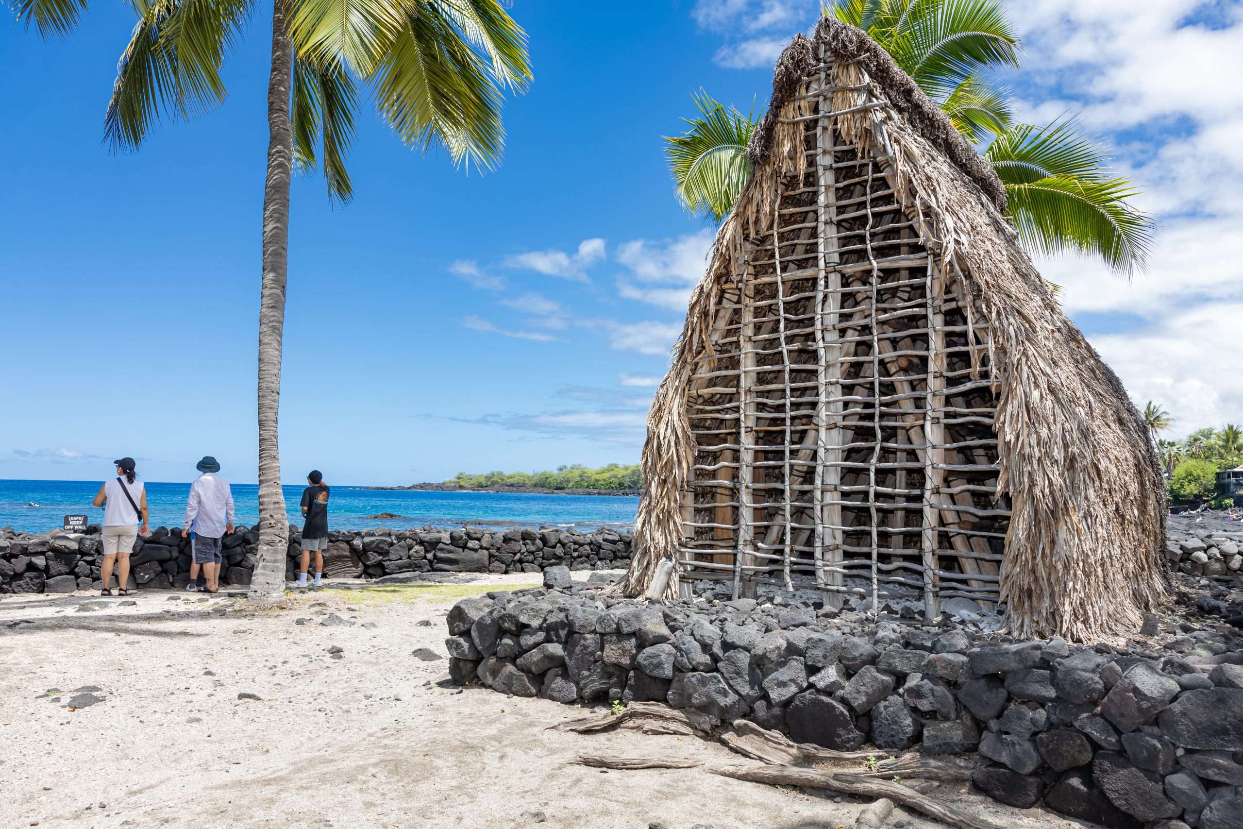 There are lots of historical sites to visit, what to do Kona Hawaii.