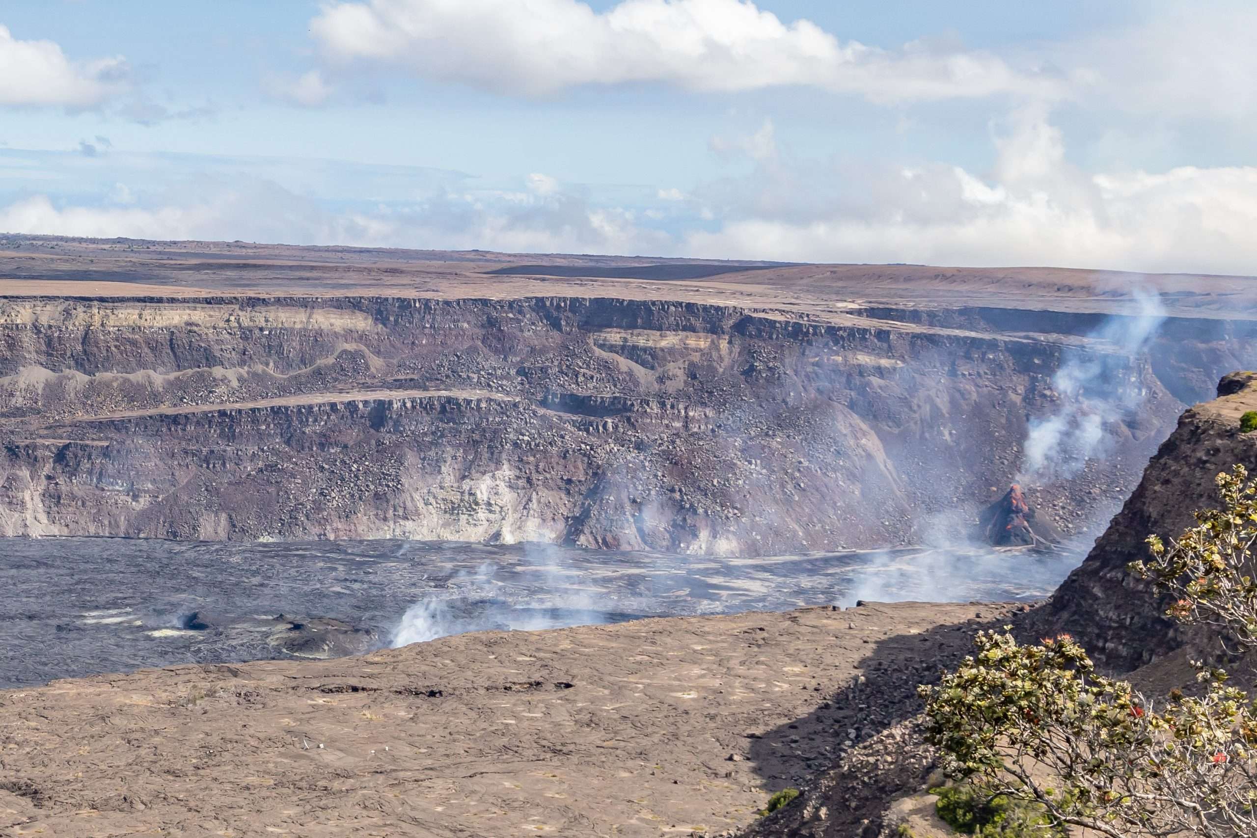 Circle the Big Island tour stop at Hawaii Volcanoes National Park.