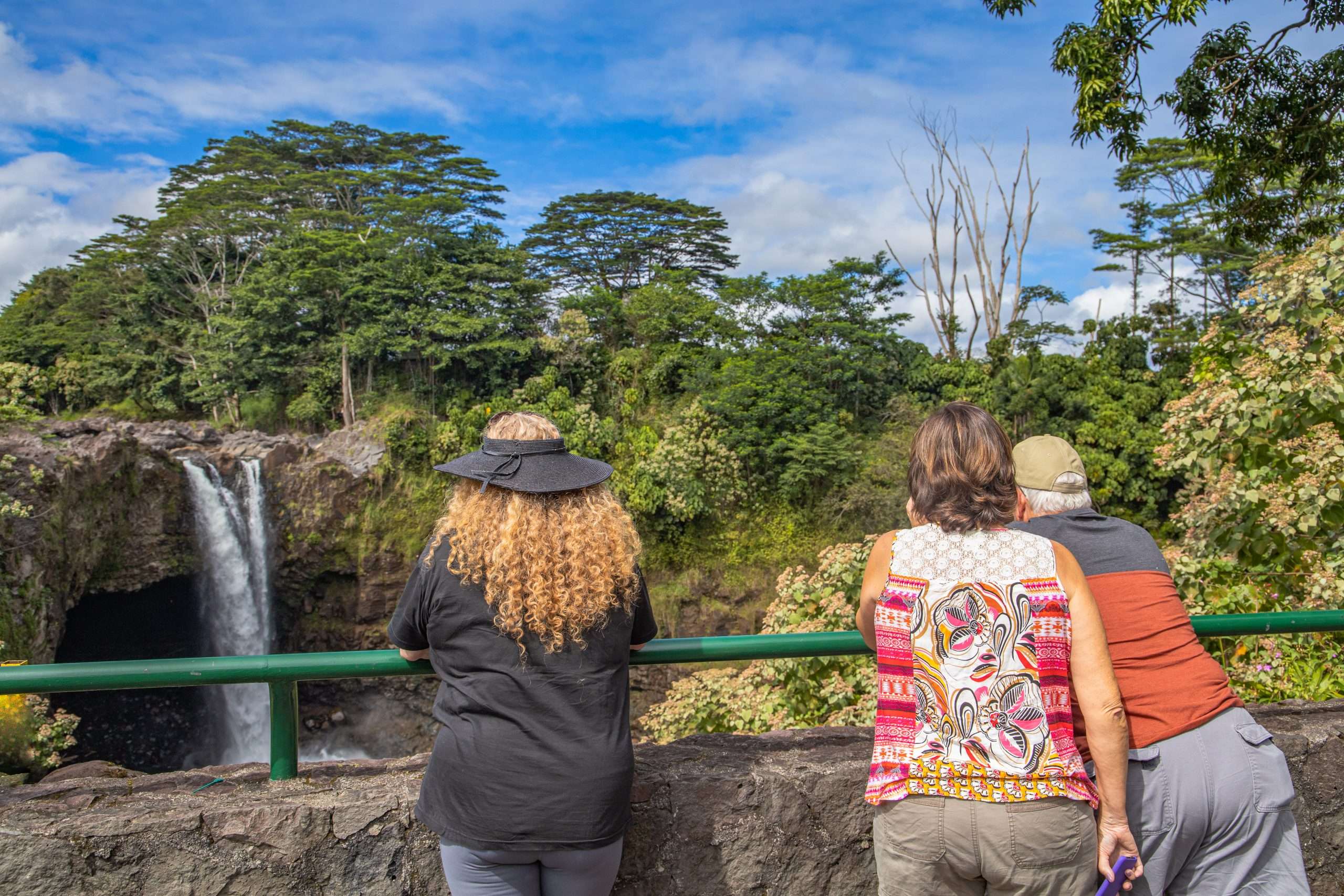 Tours on Big Island visit to Wailuku River State Park.