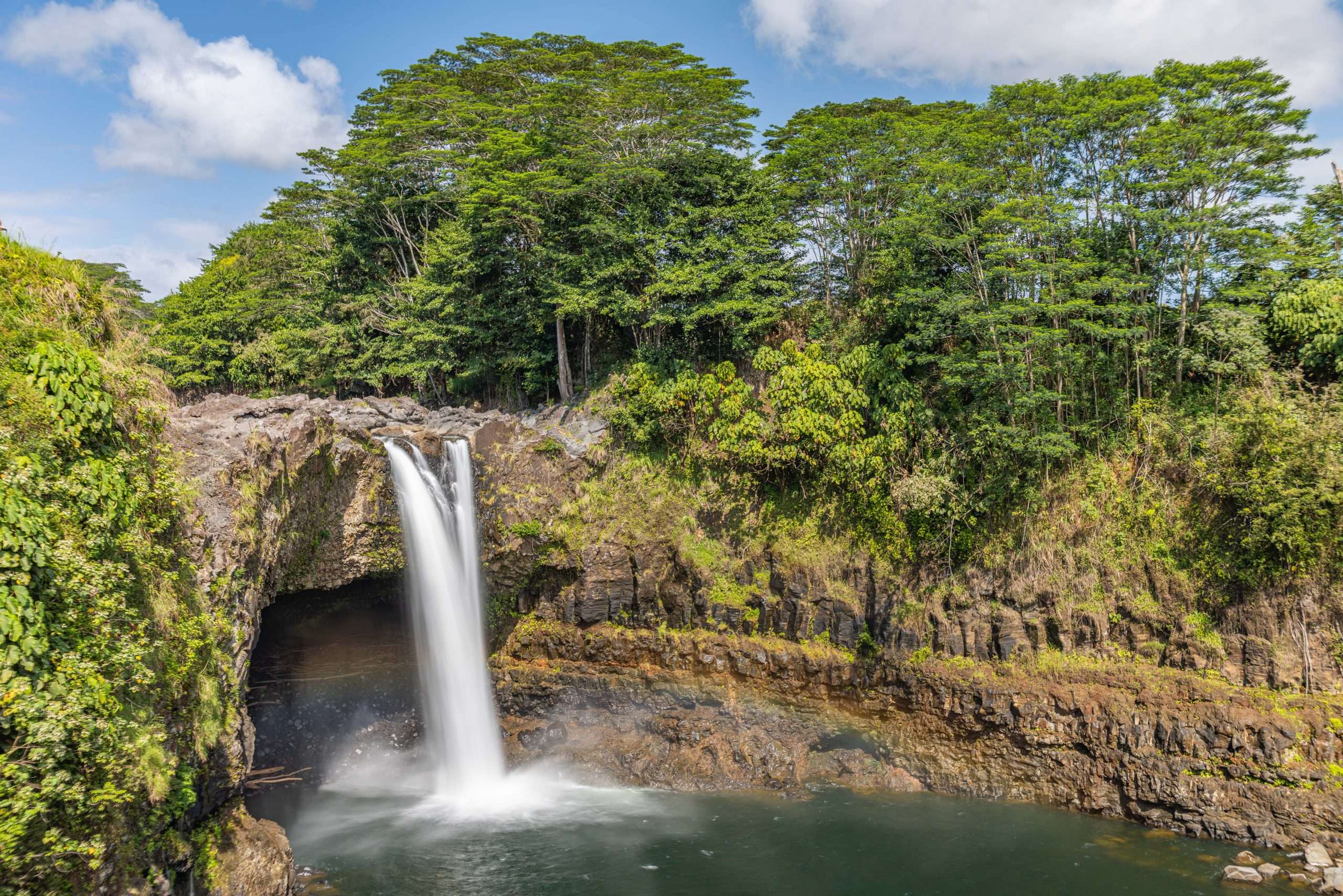 Rainbow Falls is a must visit for any Big Island waterfall tour.