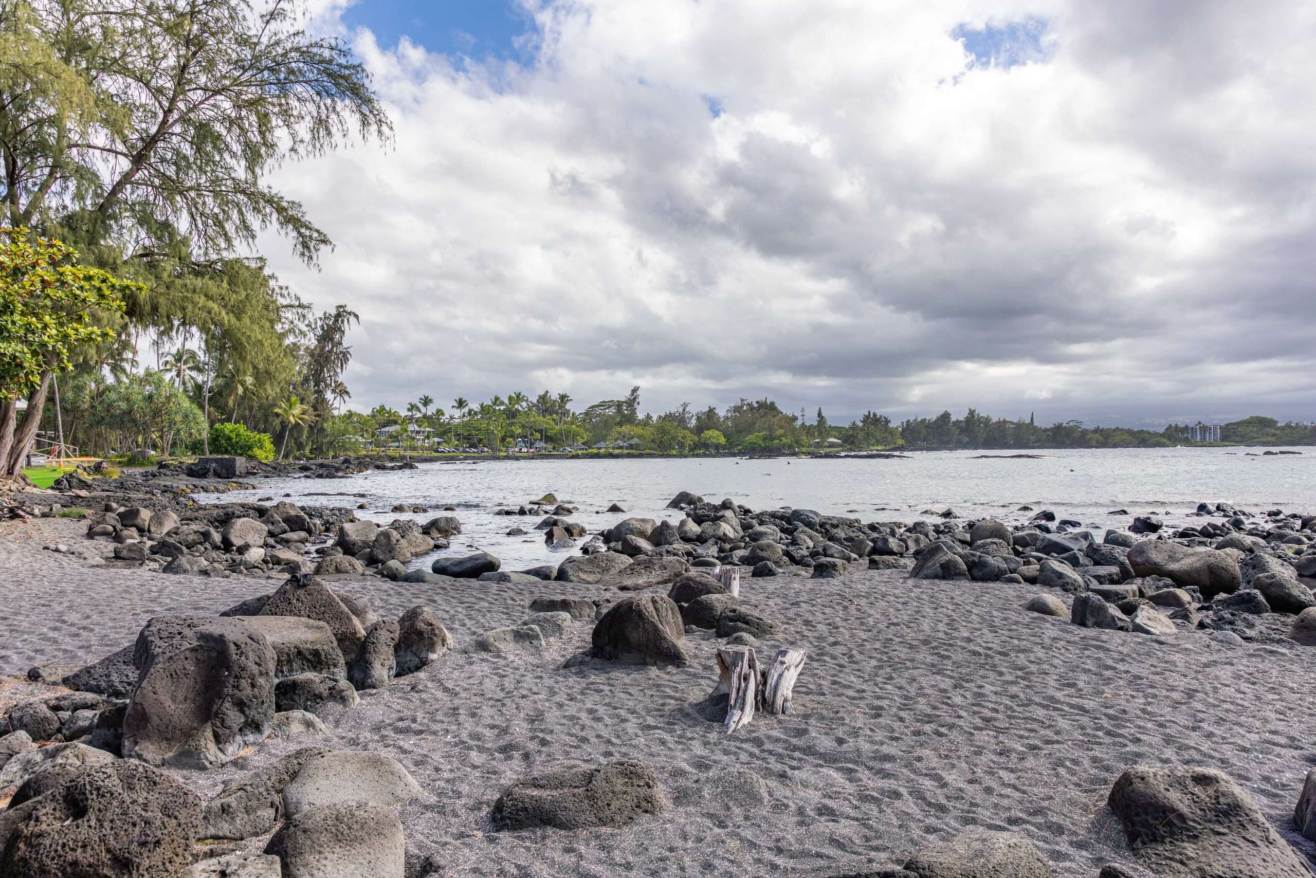 Hilo Shore Excursion Richardson beach park on a Hilo shore excursion.