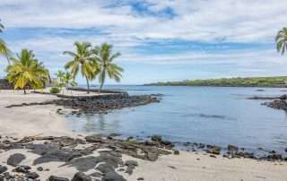 Pu'uhonua O Honaunau National Historical Park is located just south of Kailua Kona.