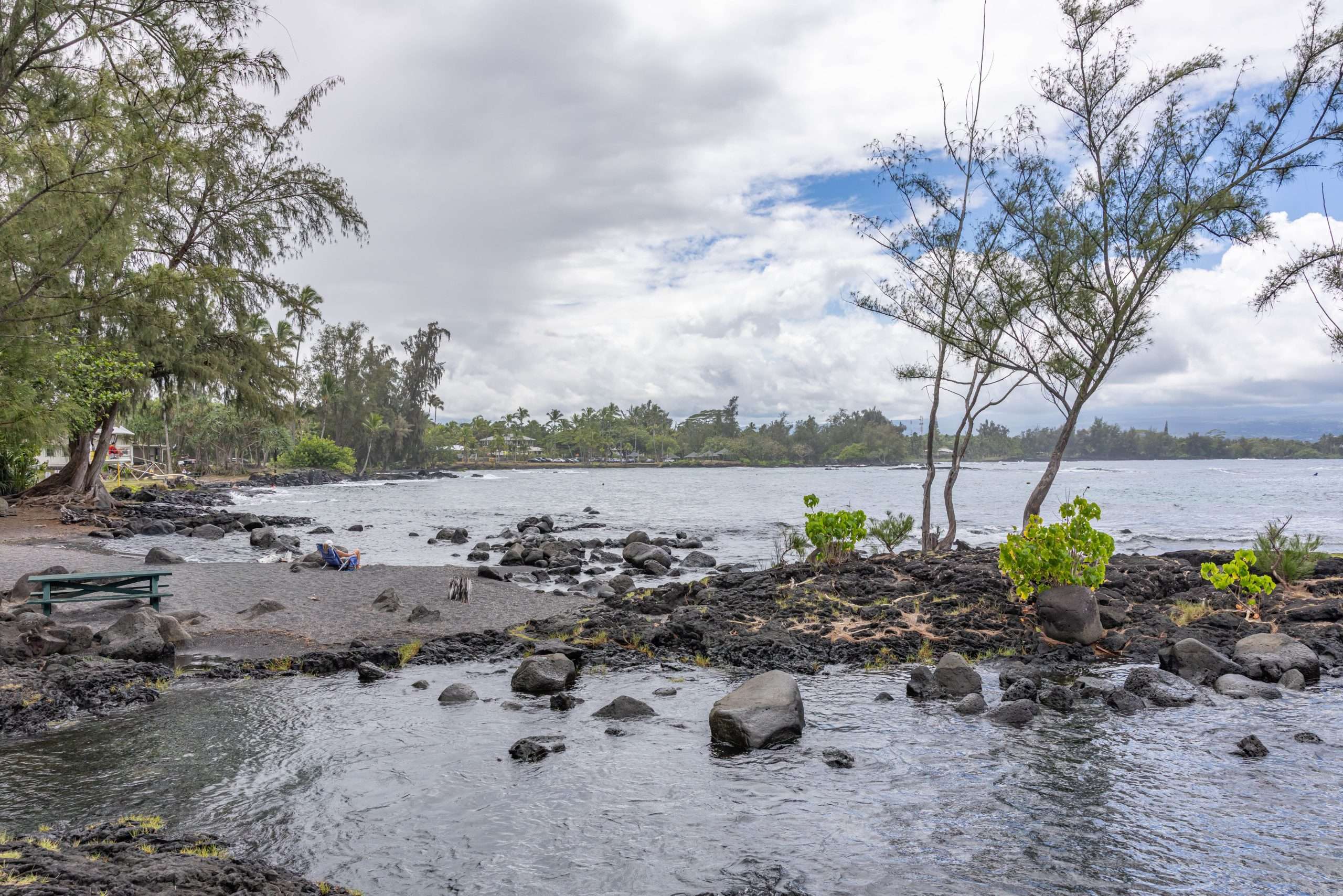 Richardson's Ocean Park is a short drive from the Port of Hilo.